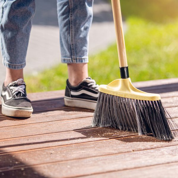 SZCZOTKA ULICÓWKA ZAMIATACZ MIOTŁA NYLONOWA 30 cm zdjęcie 8