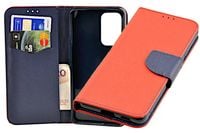 Etui portfel Fancy Case do Samsung Galaxy A53 5G czerwony