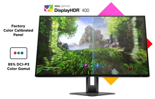 Monitor HP Omen 27u 4K Gaming UHD IPS 144Hz HDR400 na Arena.pl