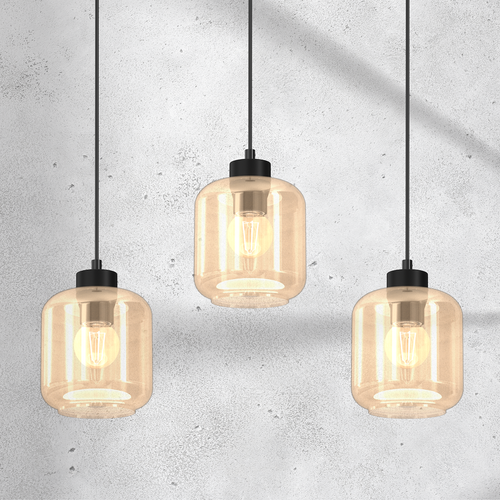 Lampa wisząca SOMBRA AMBER 3xE27 na Arena.pl