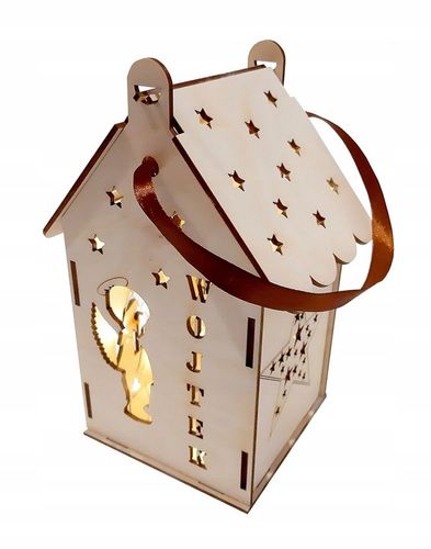 Lampion na roraty z imieniem dziecka grawer na Arena.pl