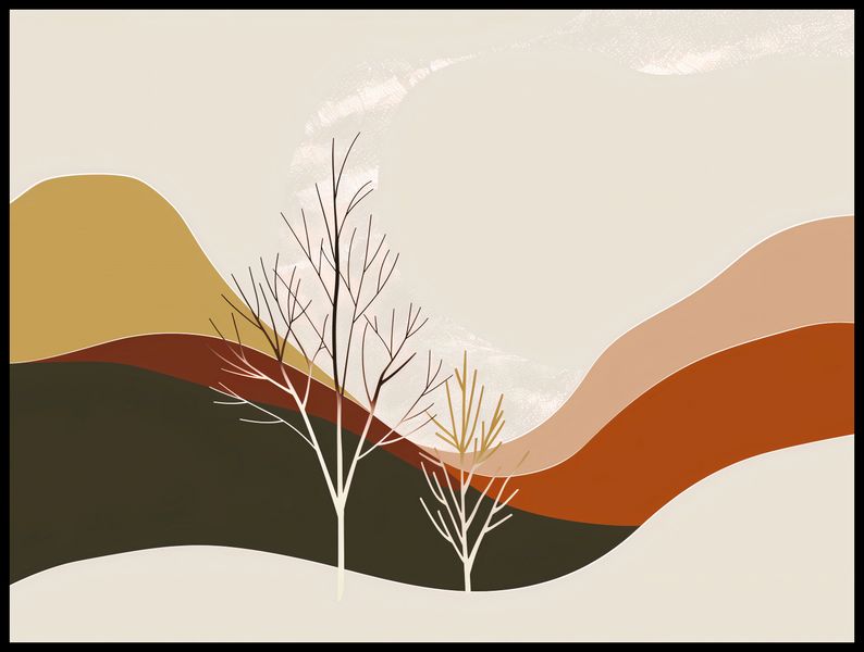 Plakat 100x75cm Pustynia Widzi zdjęcie 2