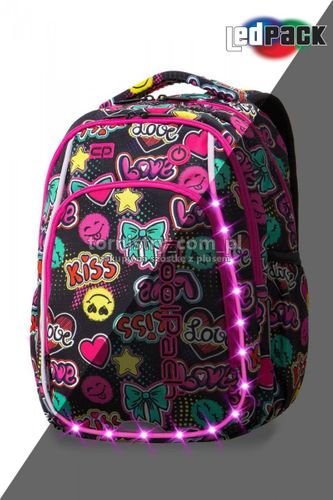 Plecak CoolPack LED STRIKE S emotikony EMOTICONS (94641) na Arena.pl