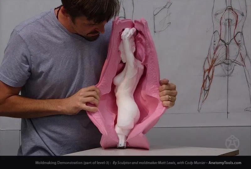 Silikon do form formierski elastyczny kompaund RTV-2 KunstSil-30 20kg zdjęcie 4