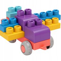 Klocki gumowe miękkie sensoryczne konstrukcyjne duże zestaw 80 SZT