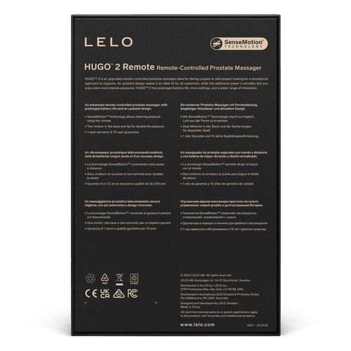 Lelo Hugo 2 Remote Black na Arena.pl