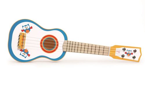 Scratch Drewniana Gitara UKULELE Sówka na Arena.pl