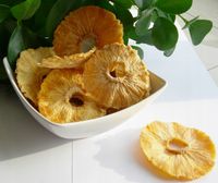 Ananas Naturalny suszony plastry 500g