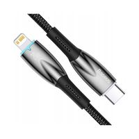 Kabel USB-C do Lightning Baseus Glimmer, 20W, 2m (czarny)
