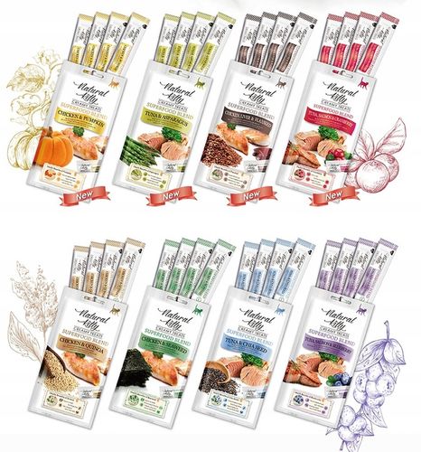 Natural Kitty Premium Tuńczyk, łosoś & borówka x 3 na Arena.pl