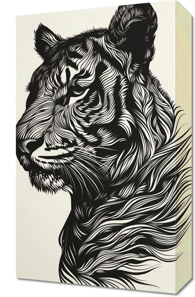 Obraz 30x50cm Tygrysi Gwizd zdjęcie 1