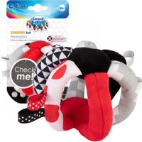 Canpol babies pluszowa piłka kontrastowa SENSORY TOYS