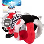 Canpol babies pluszowa piłka kontrastowa SENSORY TOYS