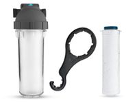 Obudowa filtra przepływowego Dafi z wkładem polipropylenowym 25 μm