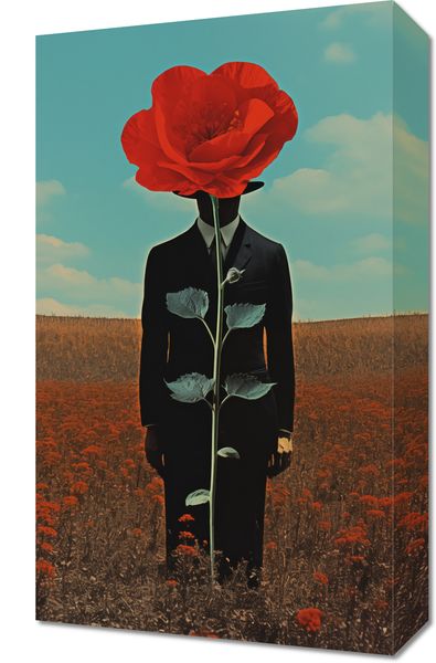 Obraz 30x50cm Obserwator zza Maku zdjęcie 1