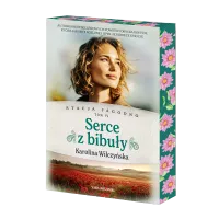 Stacja Jagodno. Serce z bibuły (barwione brzegi)