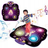 MATA MUZYCZNA GRA ZABAWA INTERAKTYWNA DO TAŃCA DLA DZIECI RÓŻOWA