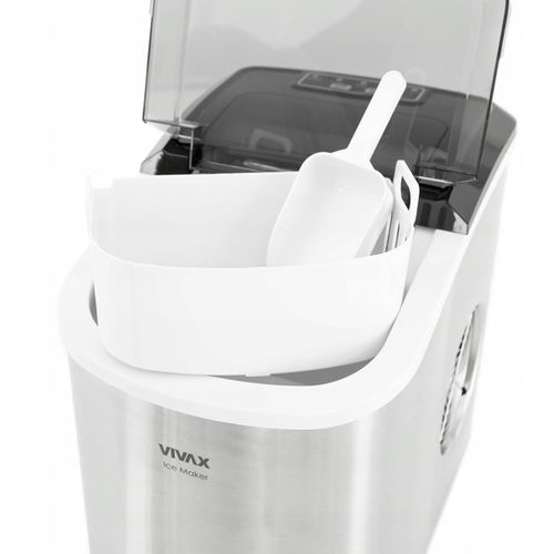 MOCNA KOSTKARKA DO LODU MASZYNA DO KOSTEK INOX S/L 12kg/dzień 240W na Arena.pl