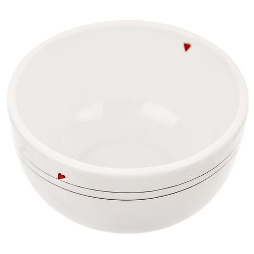 Miseczka ceramiczna biała SERCE 12 cm, 450 ml na Arena.pl