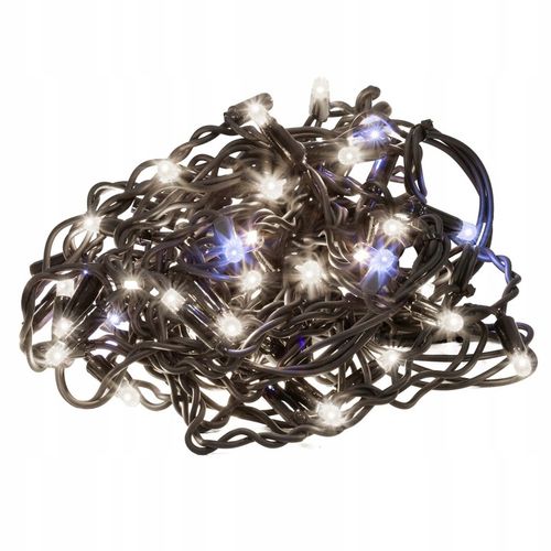 LAMPKI SOPLE 50LED ZEWNĘTRZNE IP65 PRO BIAŁE FLASH 2,5m GRUBE PROFESJONALNE na Arena.pl