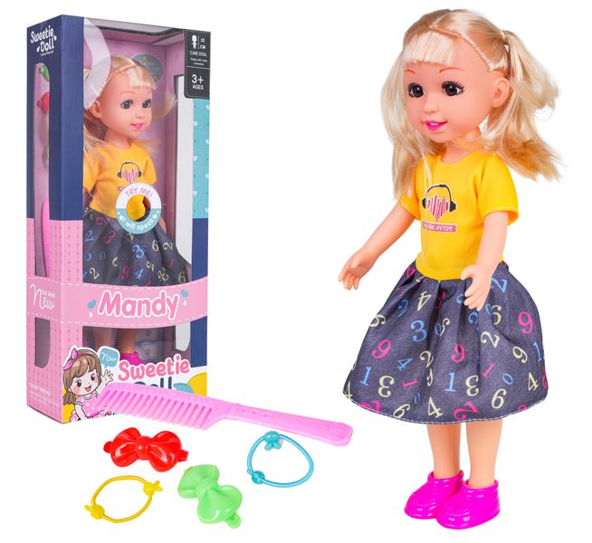 Lalka Mandy + Akcesoria zdjęcie 2