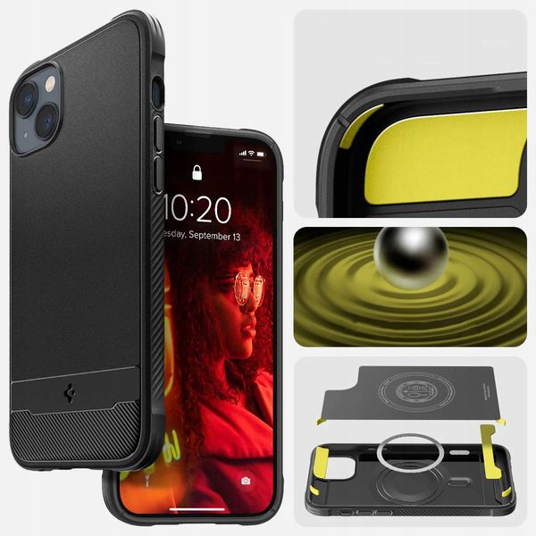 Etui plecki Spigen Rugged Armor Mag iPhone 14 Plus zdjęcie 12