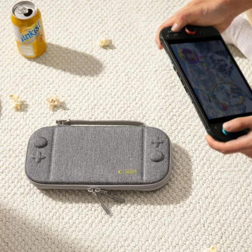 Etui Tech-Protect Slim Pouch na Nintendo Switch 2 - szare na Arena.pl