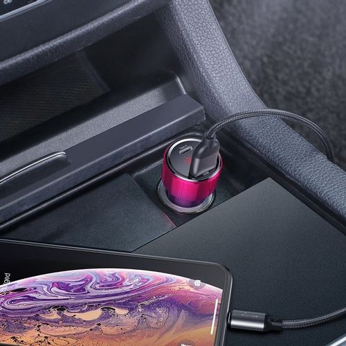 Baseus Ładowarka samochodowa USB + USB-C PD 45W na Arena.pl