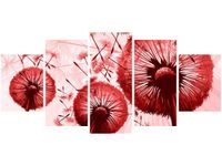 70CM 150CM OBRAZ 5 ELEM DMUCHAWCE CZERWIENI ŚCIENNY