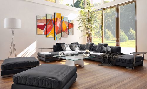 Obraz Na Płótnie - Kompozycja Figury - 150X100 Cm - Ea150X100-3960 na Arena.pl