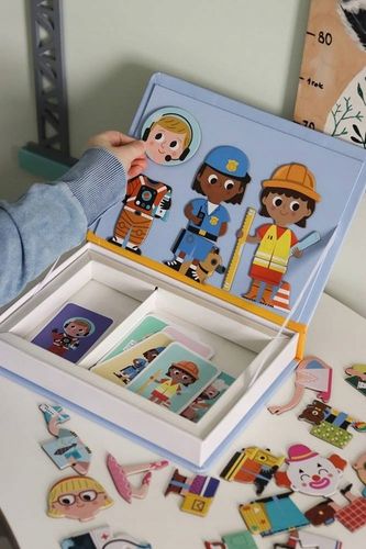 Magnetyczna układanka Zawody Magnetibook, Janod na Arena.pl