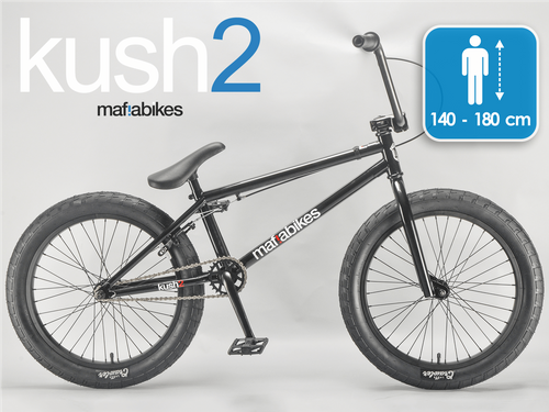 Rower BMX MAFIABIKES Kush2 20" Black na Arena.pl