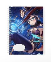 Zeszyt A5 100 stron w kratkę Genshin Impact - Mona