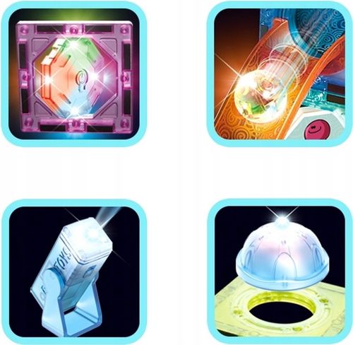 Klocki magnetyczne Woopie Light Magnetic Blocks 75 elementów na Arena.pl