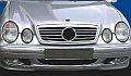 Mercedes Benz CLK class W208-Chromowane Listwy Grill Atrapy Zderzaka Tuning na Arena.pl