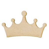 Ozd. drewniana korona ECODECO