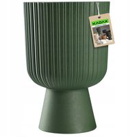 KADAX Doniczka Donica Osłonka Gazon 18cm Zielona