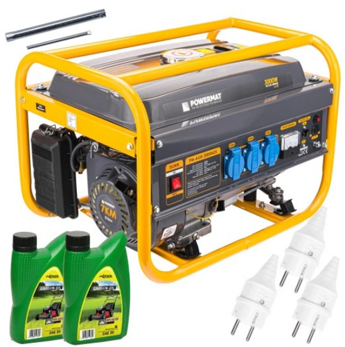 Agregat PRĄDOTWÓRCZY Generator 3000W 230V 12V AVR PM-AGR-3000M2S na Arena.pl