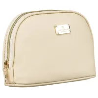 praktyczna kosmetyczka na wyjazd ze złotymi akcentami - peterson