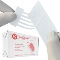RUDASTRIP Paski do zamykania ran Nobamed 6 x 100mm 500 szt. - 50 blistrów