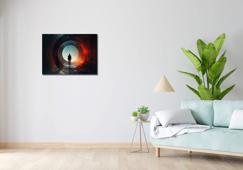 Obraz 70x50cm Portal do Świata zdjęcie 2