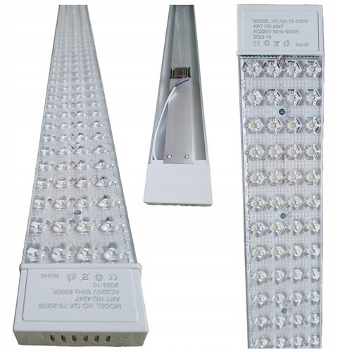 ŚWIETLÓWKA 120cm 100W 6500K Zimna Panel LED Oprawa LED Lampa na Arena.pl