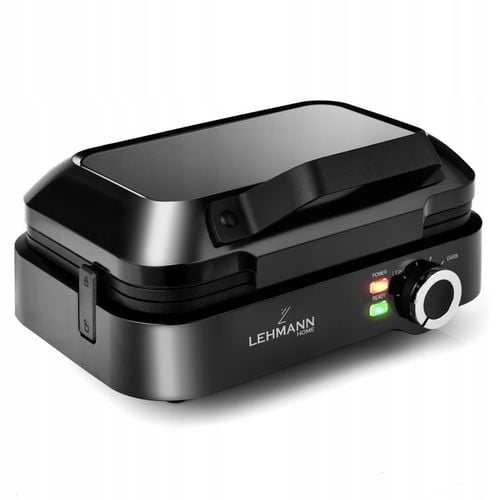 GOFROWNICA 2 DUŻE CHRUPIĄCE GOFRY MOCNA 2000W NIEPRZYWIERAJĄCA POWŁOKA na Arena.pl