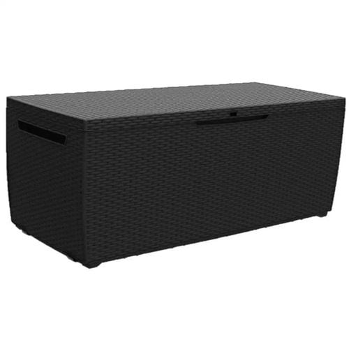 Skrzynia ogrodowa technorattan Keter Capri 305l antracytowa na Arena.pl