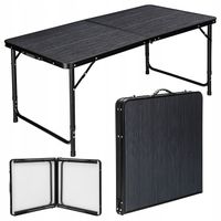 STOLIK TURYSTYCZNY SKŁADANY W WALIZKĘ KEMPINGOWY ALUMINIOWY STÓŁ