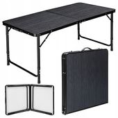 STOLIK TURYSTYCZNY SKŁADANY W WALIZKĘ KEMPINGOWY ALUMINIOWY STÓŁ