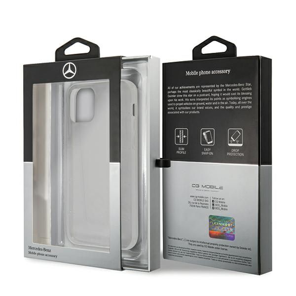 Etui Mercedes do iPhone 12, iPhone 12 Pro, Przezroczysty zdjęcie 8