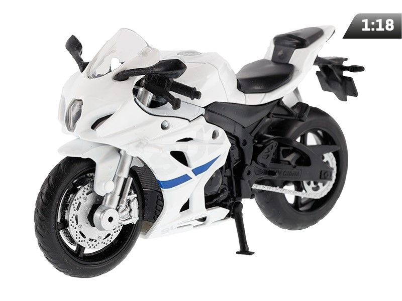 Model 1:18, SUZUKI GSX-R1000, biały zdjęcie 1