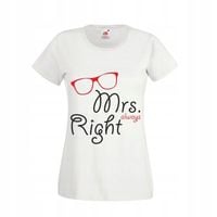 KOSZULKA t-shirt dla zakochanych MRS always RIGHT