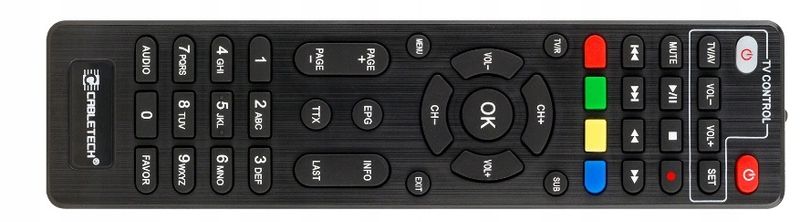 Tuner Dekoder Tv Dvb-T2 H.265 Hevc Pvr Cabletech zdjęcie 5